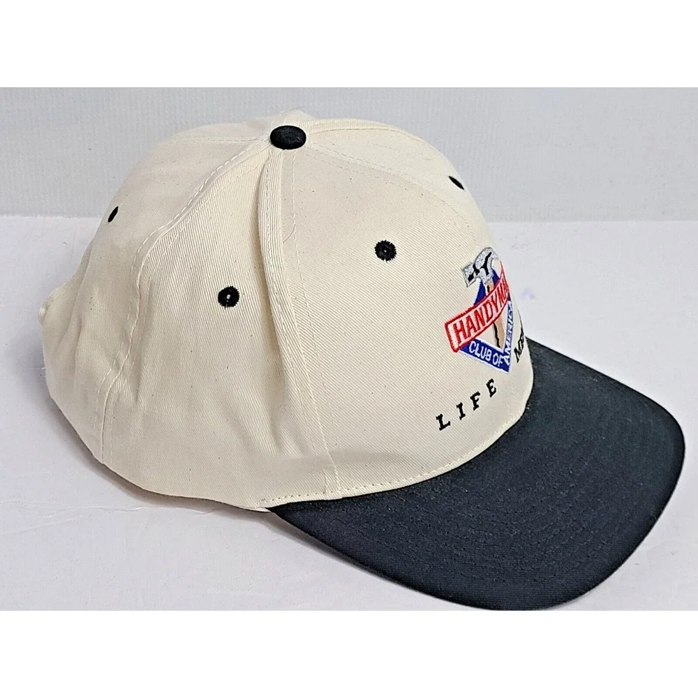 Vintage Handyman Club of America Baseball Ball Hat Cap Snap Back Trucker Farm - Picture 4 of 7